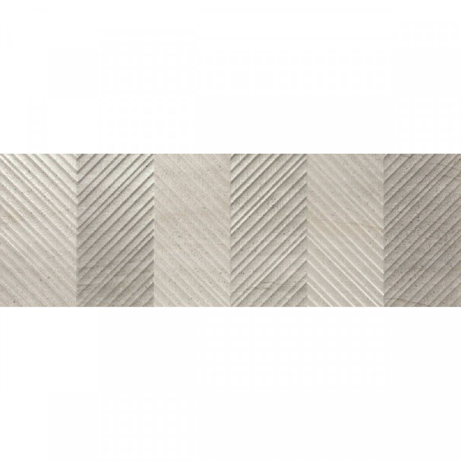 Керамическая плитка 90x30 9мм 9542 Sakai Silver Relieve Hiroki матовая серый Porcelanite Dos