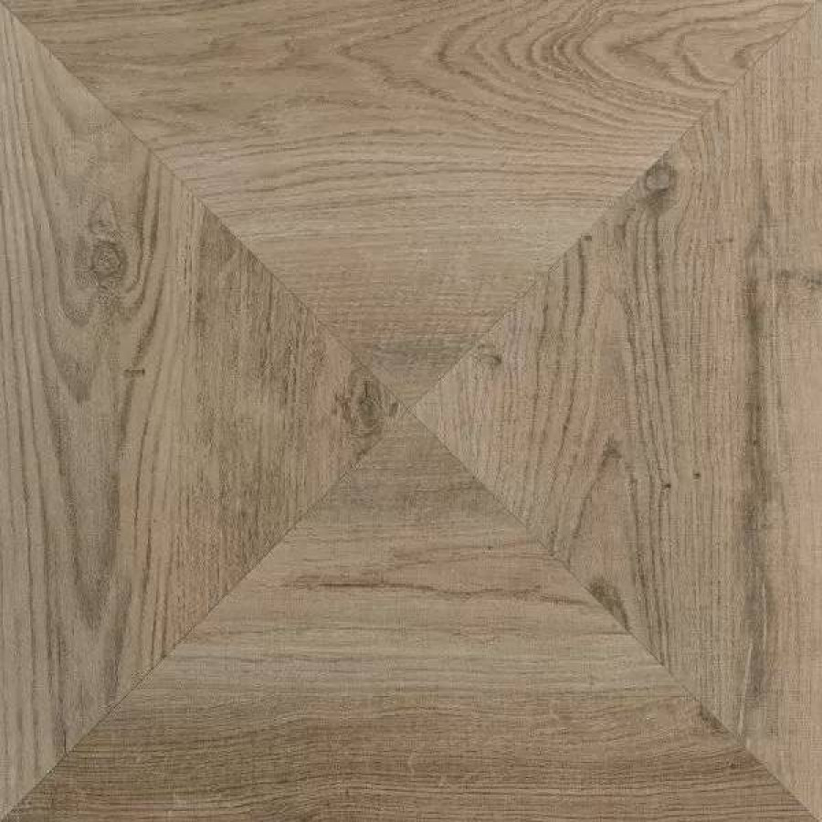 Керамическая плитка 80x80 8.5мм Heritage P1760113 Roma Colonial матовая коричневый Porcelanosa