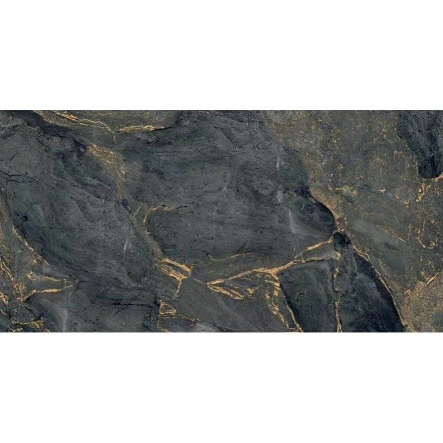 Керамогранит 120x60 9мм GR213 Stoneart Gold High Glossy глянцевая черный Primavera