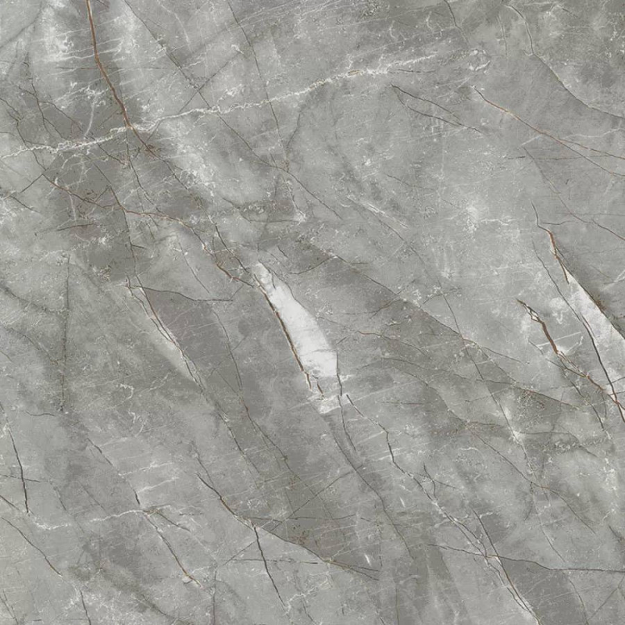 Керамогранит 60x60 9мм PR153 Vezin Grey Polished глянцевая серый Primavera