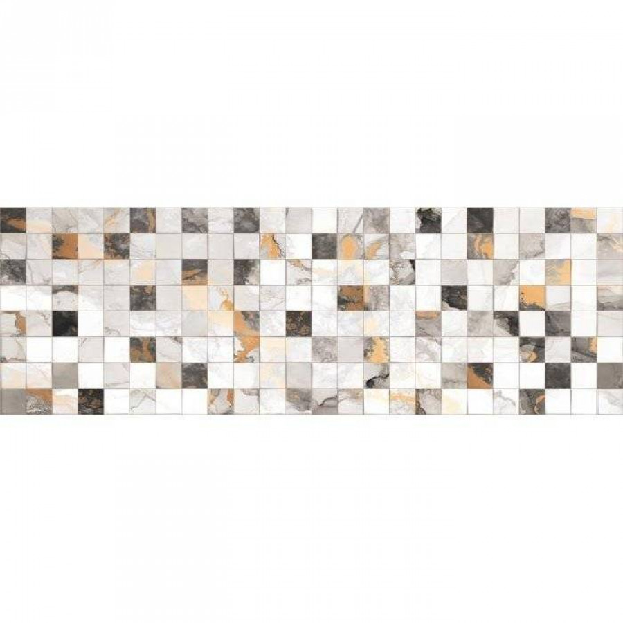 Декор 90x30 9мм Tiziana Gold DG04-01 Decor Glossy глянцевая серый Primavera