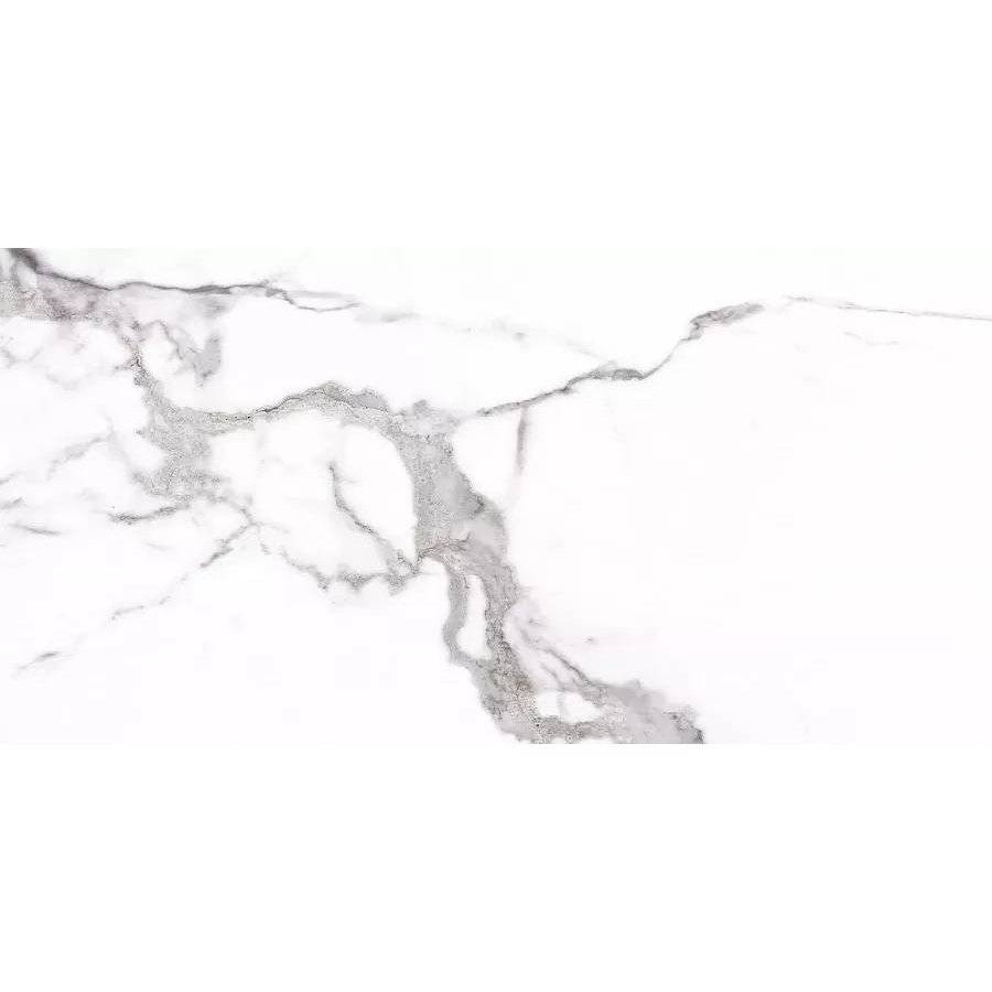 Керамогранит 120x60 9.5мм Carrara Матовый Rect матовая серый Prime Ceramics