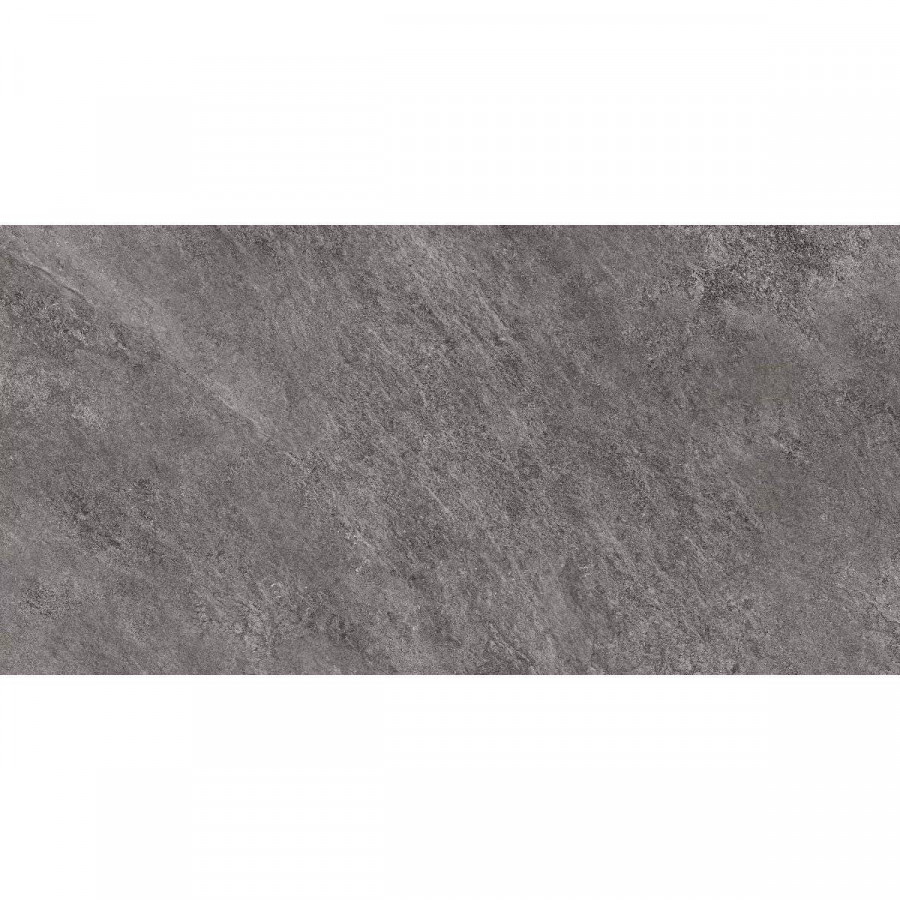 Керамогранит 120x60 9.5мм Rock Anthracite Rect матовая черный Prime Ceramics