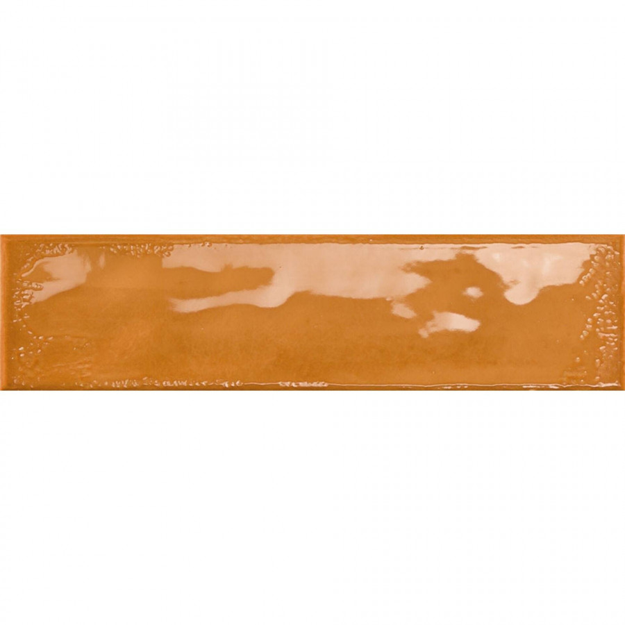 Керамическая плитка 30x8 10мм Rain Kaki глянцевая оранжевый Prissmacer