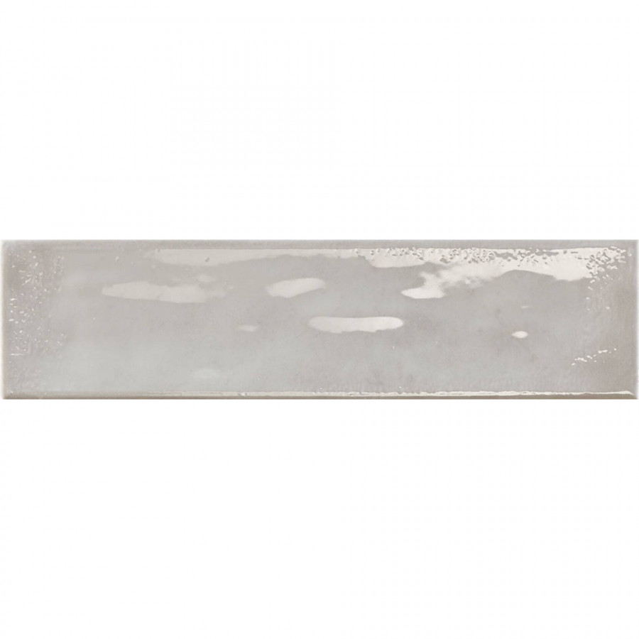 Керамическая плитка 30x8 10мм Rain Grigio глянцевая серый Prissmacer