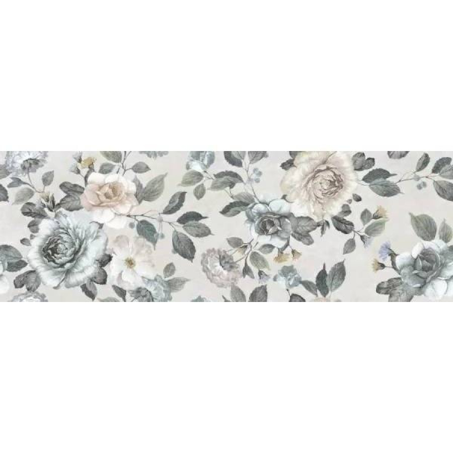 Керамическая плитка 90x30 10мм Vida RA6U Decoro Romantica Freddo Touch Rett матовая серый Ragno