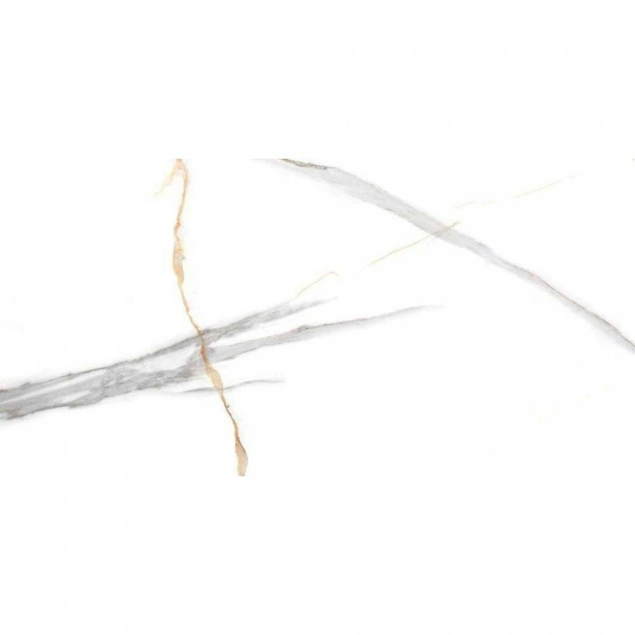 Керамогранит 120x60 10мм Laxveer Maritaca Statuario полированная белый Realistik