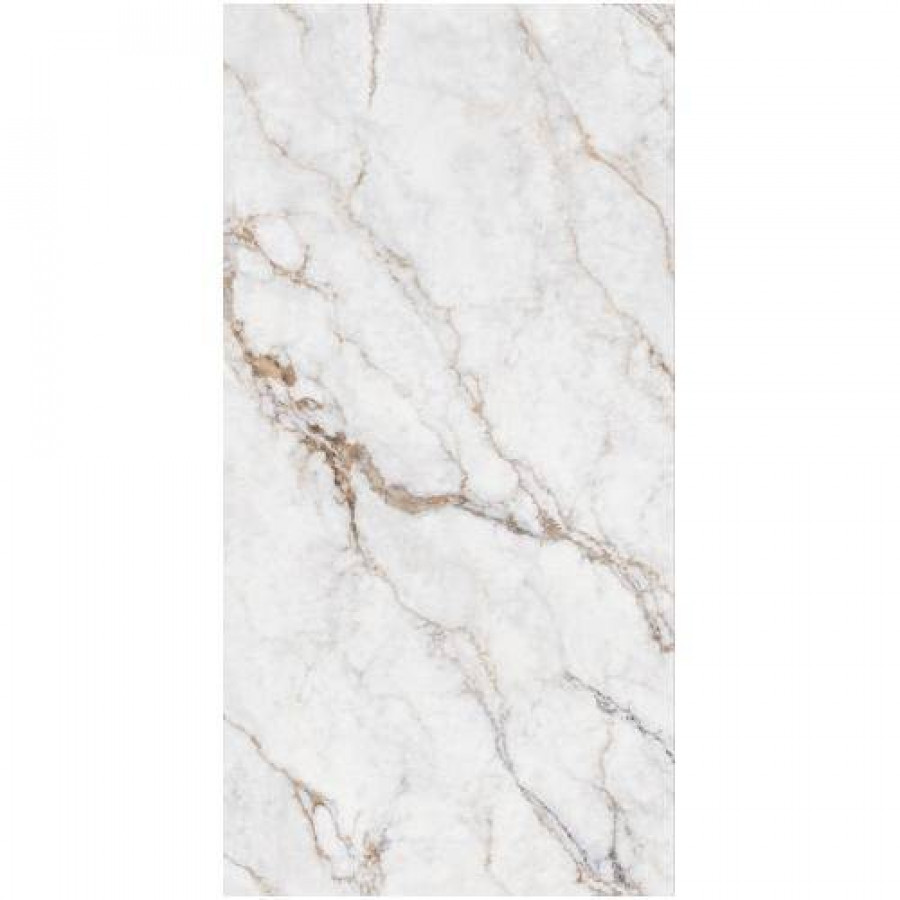 Керамогранит 120x60 9.5мм Rabat Glitter Carving полированная серый Realistik