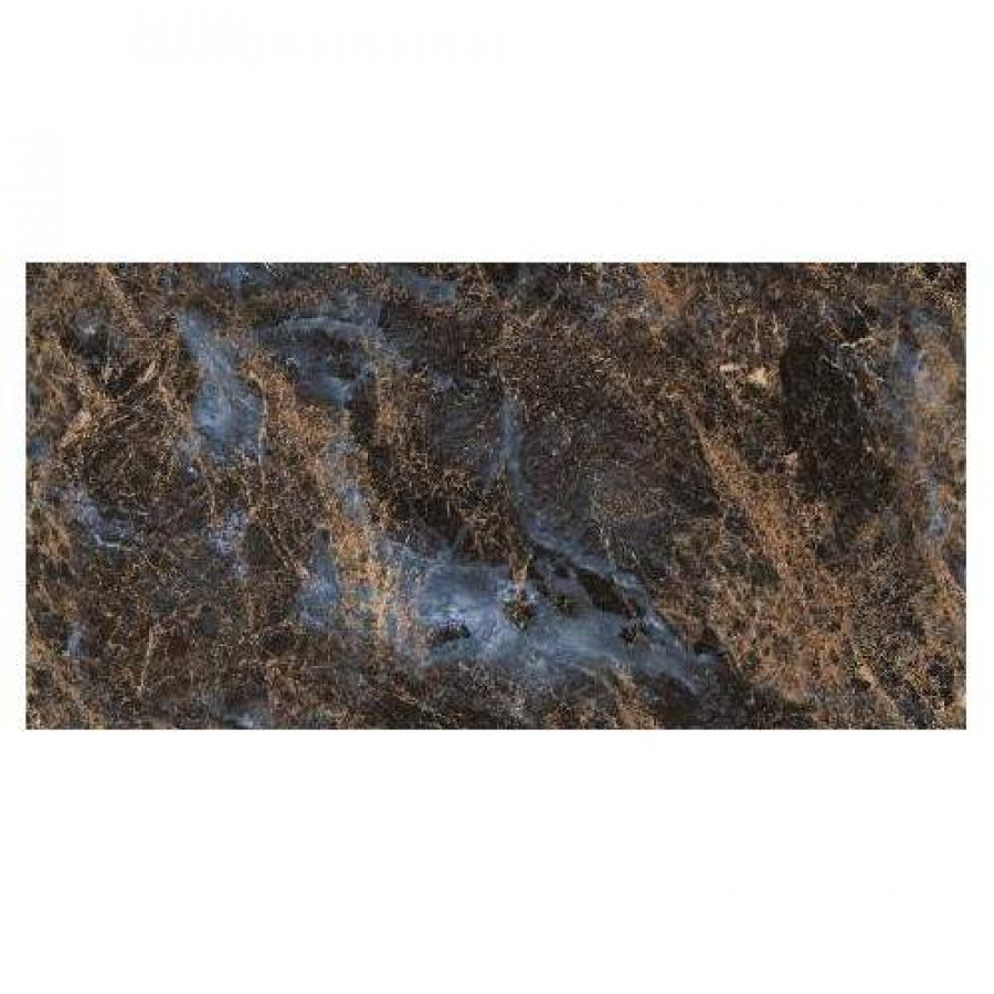 Керамогранит 120x60 9.5мм Damask Polished полированная коричневый Realistik