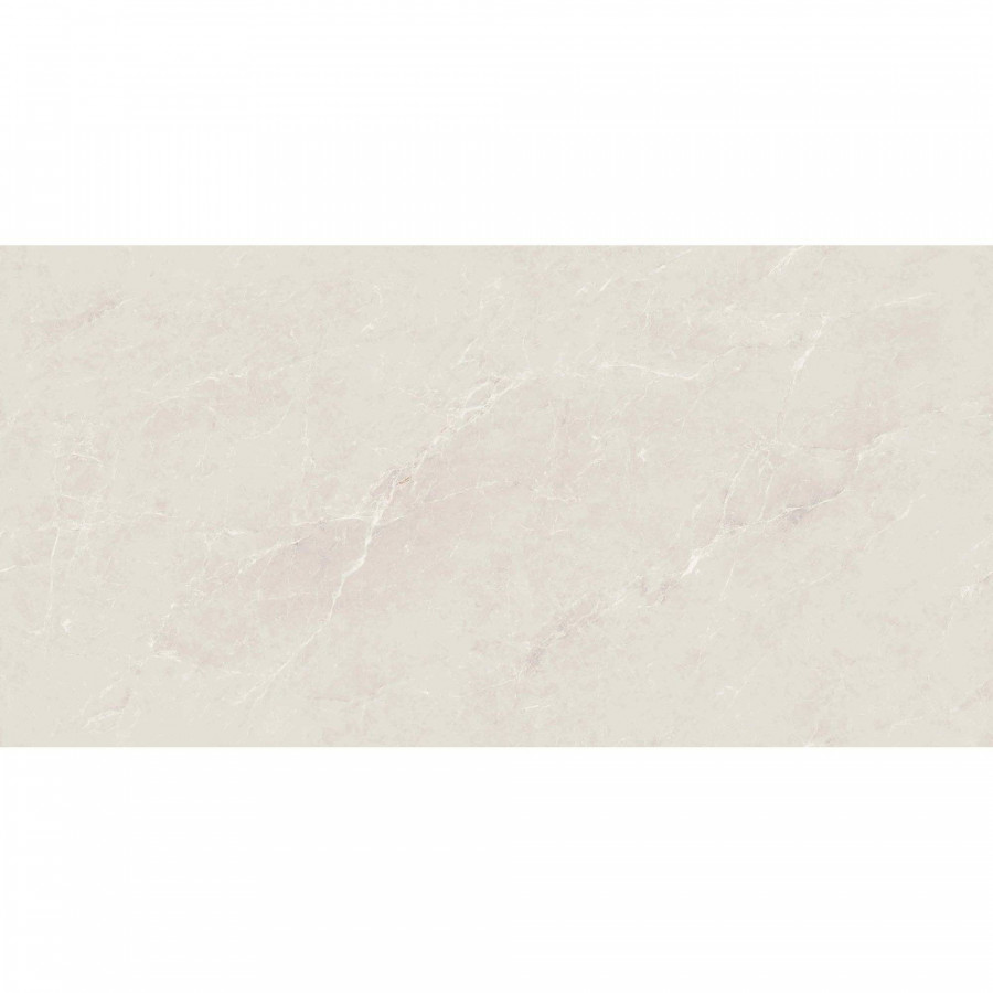 Керамогранит 160x80 9мм Telnet Bianco Endless Glossy полированная бежевый Realistik