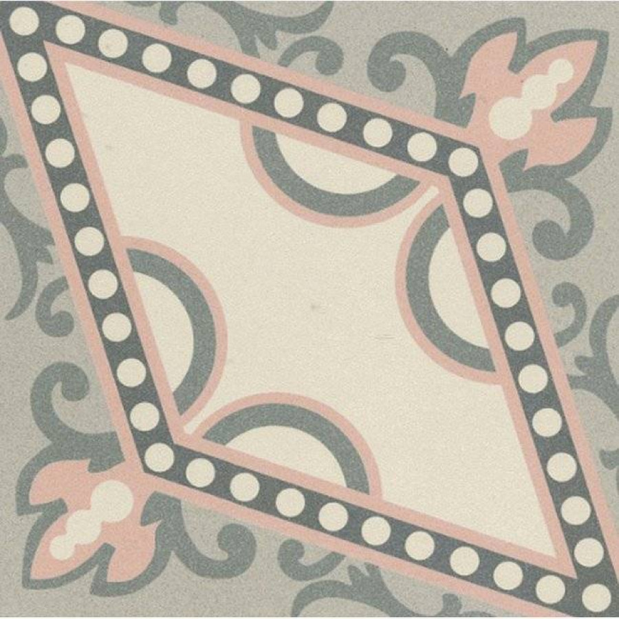 Декор 15x15 8мм Bel Histoire VVS1515_002 Agathe матовая бежевый Revoir Paris