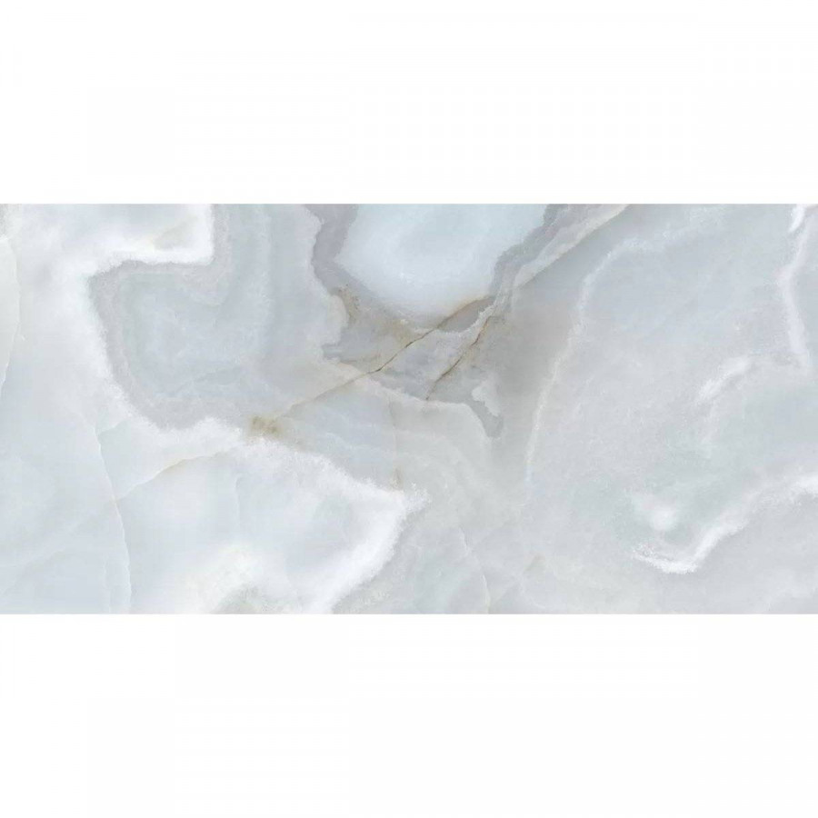 Керамогранит 120x60 6мм Reves De Rex 769932 Bleu Glossy Rett глянцевая голубой Rex Ceramiche