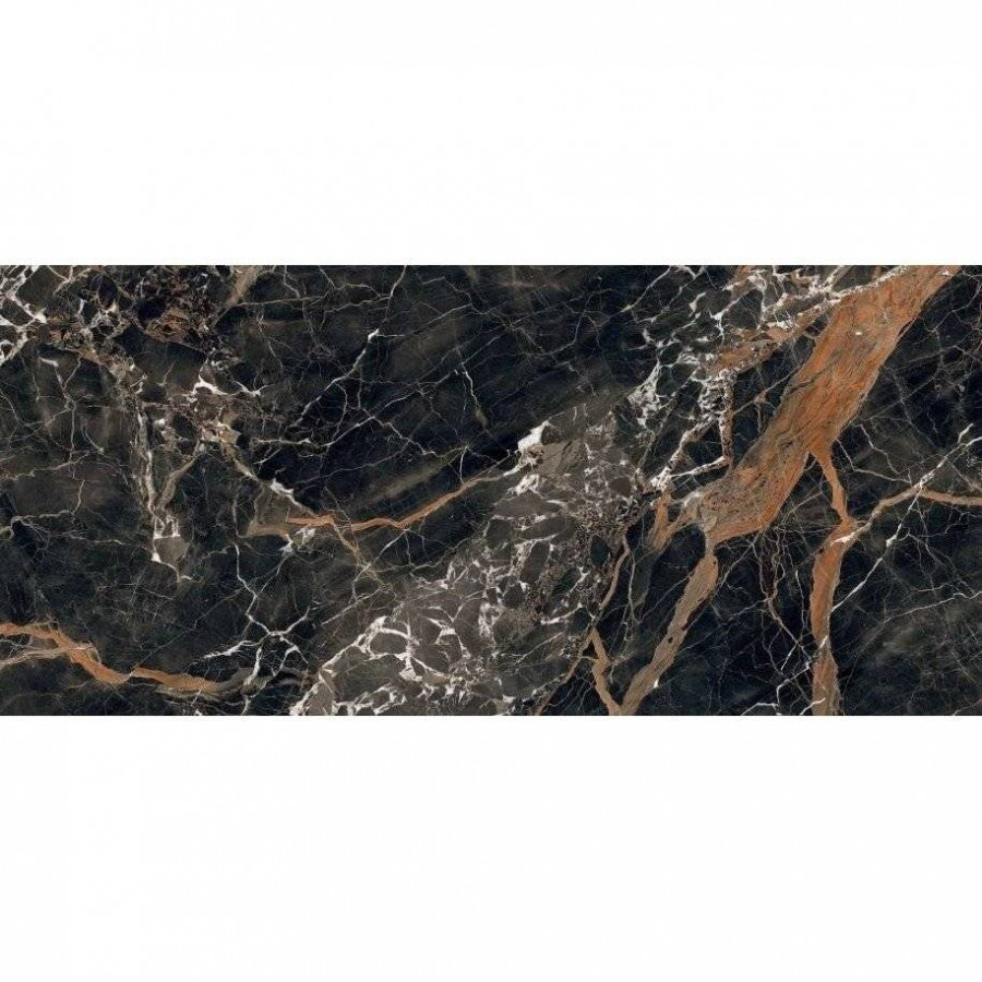 Керамогранит 280x120 6мм Les Bijoux De Rex 765698 Ombre Caravage Glossy Ret глянцевая коричневый Rex Ceramiche