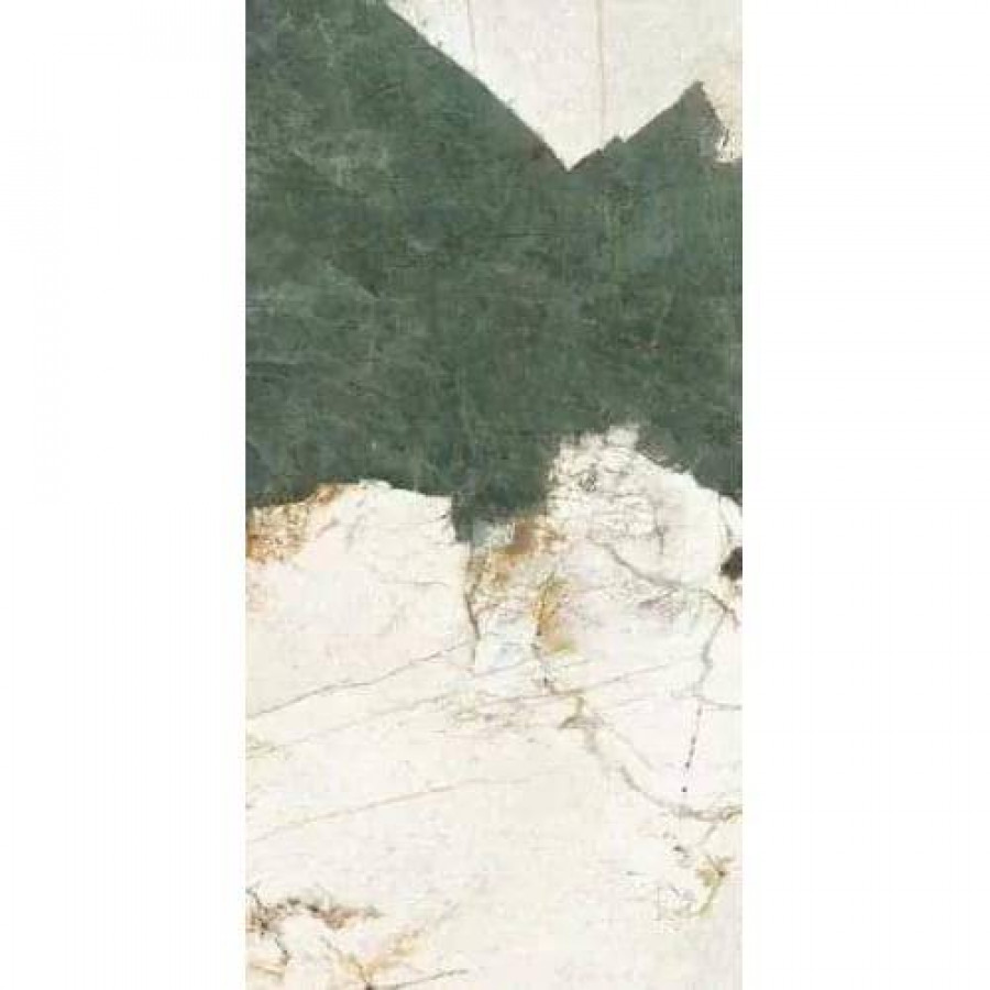 Керамогранит 120x60 9мм Heritage Luxe 775053 Aqua Gloss Ret полированная зеленый Rex Ceramiche