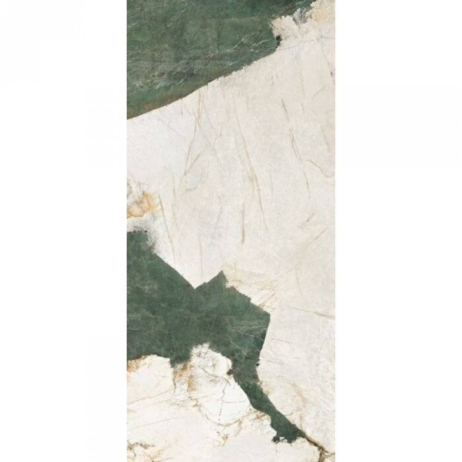 Керамогранит 280x120 6мм Heritage Luxe 774702 Aqua Glossy Rt глянцевая белый Rex Ceramiche