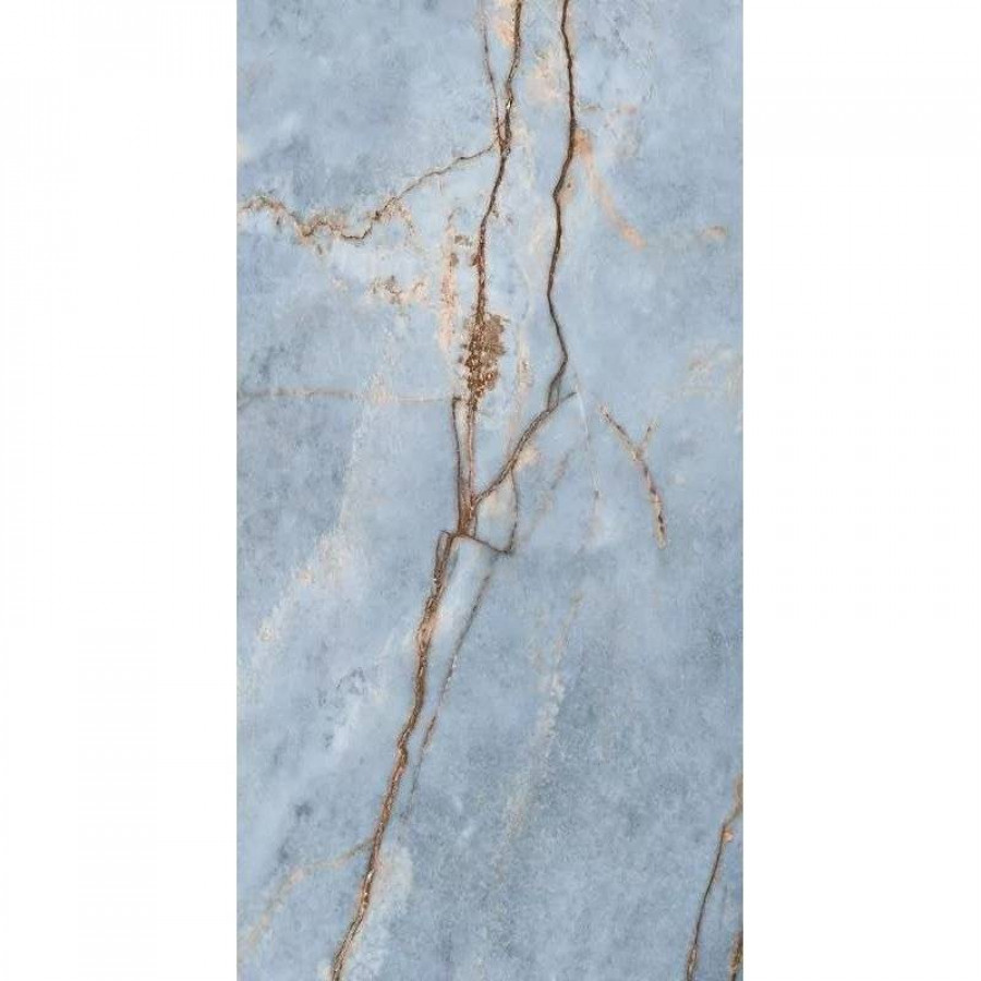 Керамогранит 120x60 6мм Heritage Luxe 774849 Azure Glossy полированная голубой Rex Ceramiche