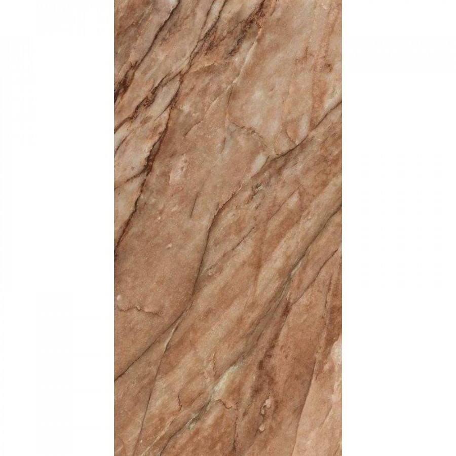 Керамогранит 120x60 6мм Authentic Luxe 781142 Lux Mar Nuage Glo глянцевая коричневый Rex Ceramiche