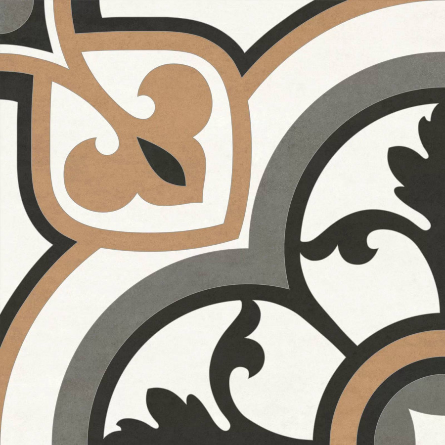 Керамогранит 20x20 8мм Design Art GP2020DNN31 Alba матовый матовая многоцветный Artkera Group