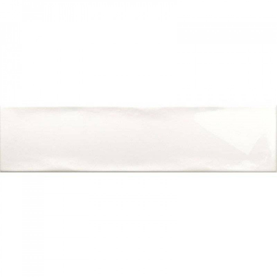 Керамическая плитка 30x8 10мм Ocean Gloss White глянцевая белый Ribesalbes