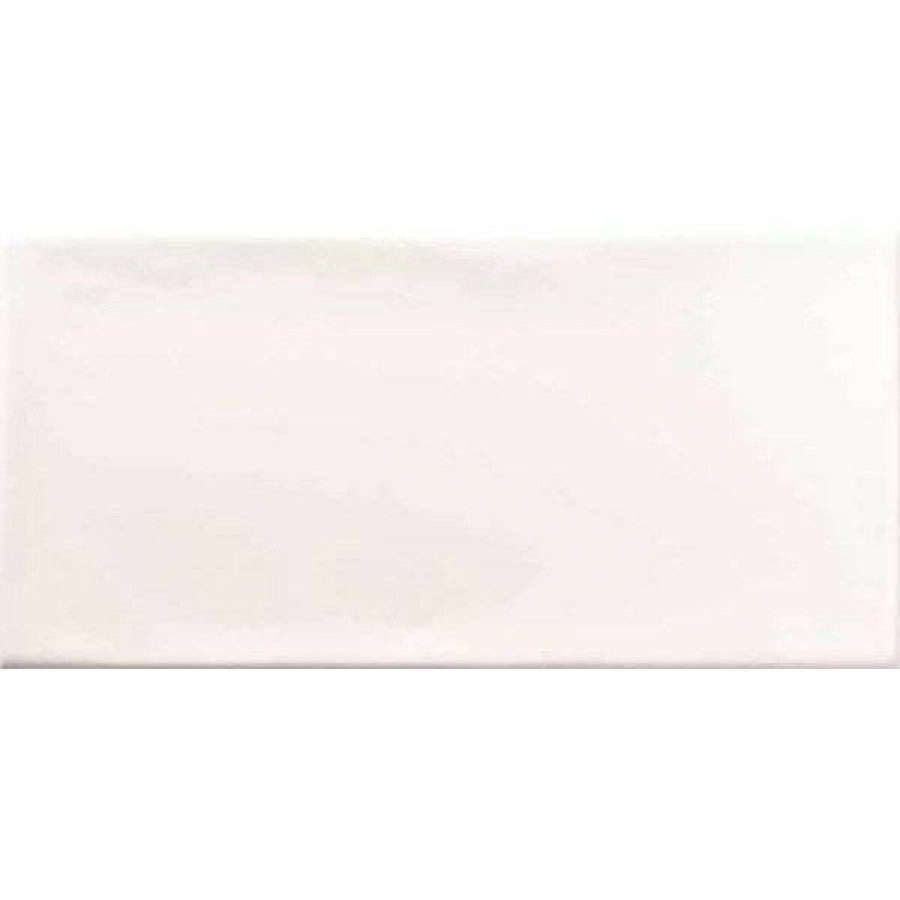 Керамическая плитка 15x8 9мм Ocean Gloss White глянцевая белый Ribesalbes