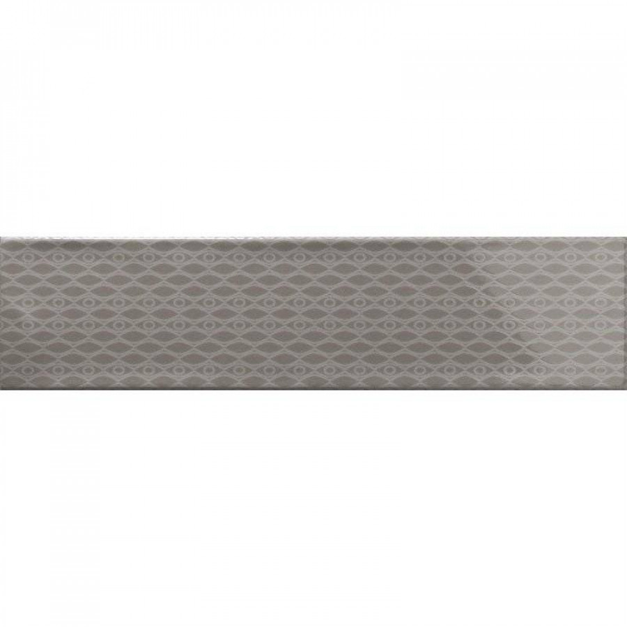 Декор 30x8 9мм Ocean Decor Dark Grey глянцевая серый Ribesalbes