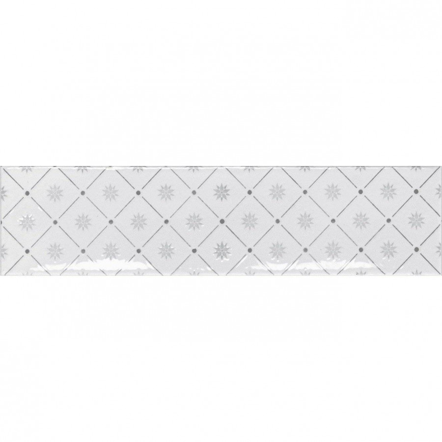 Декор 30x8 9мм Ocean Decor White глянцевая белый Ribesalbes