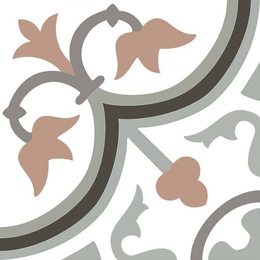 Керамогранит 20x20 8мм Hermitage Menorca матовая многоцветный Ribesalbes