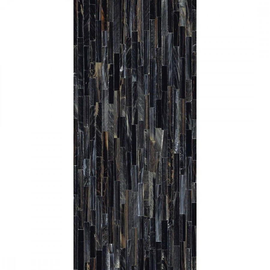 Керамогранит 119x60 9мм The Wild Spirit 502016 Tiger Blue Lux Rt полированная синий Roberto Cavalli