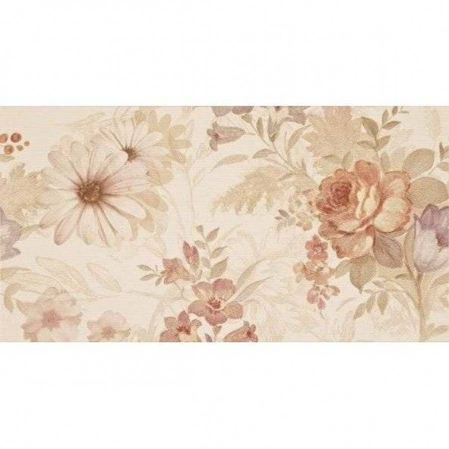 Декор 59x32 9мм Balance RCS000054 Decorado Parnaso B Marfil матовая красный Rocersa