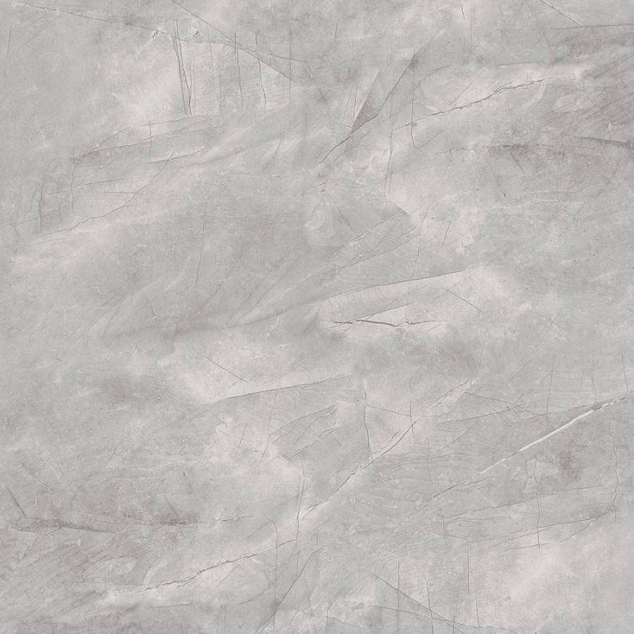 Керамогранит 60x60 9мм R_PR1018 Filito Grey Polished глянцевая серый Royce