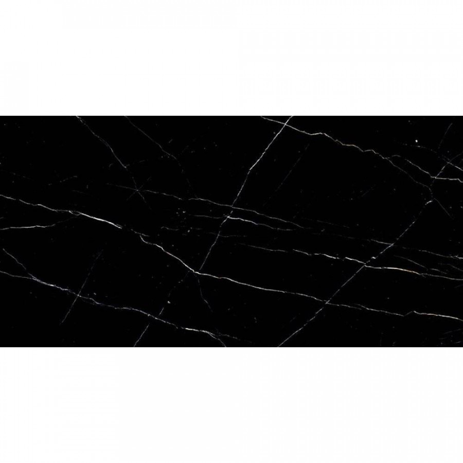 Керамогранит 120x60 9мм R_HG2002 Rivona Black High Glossy глянцевая черный Royce