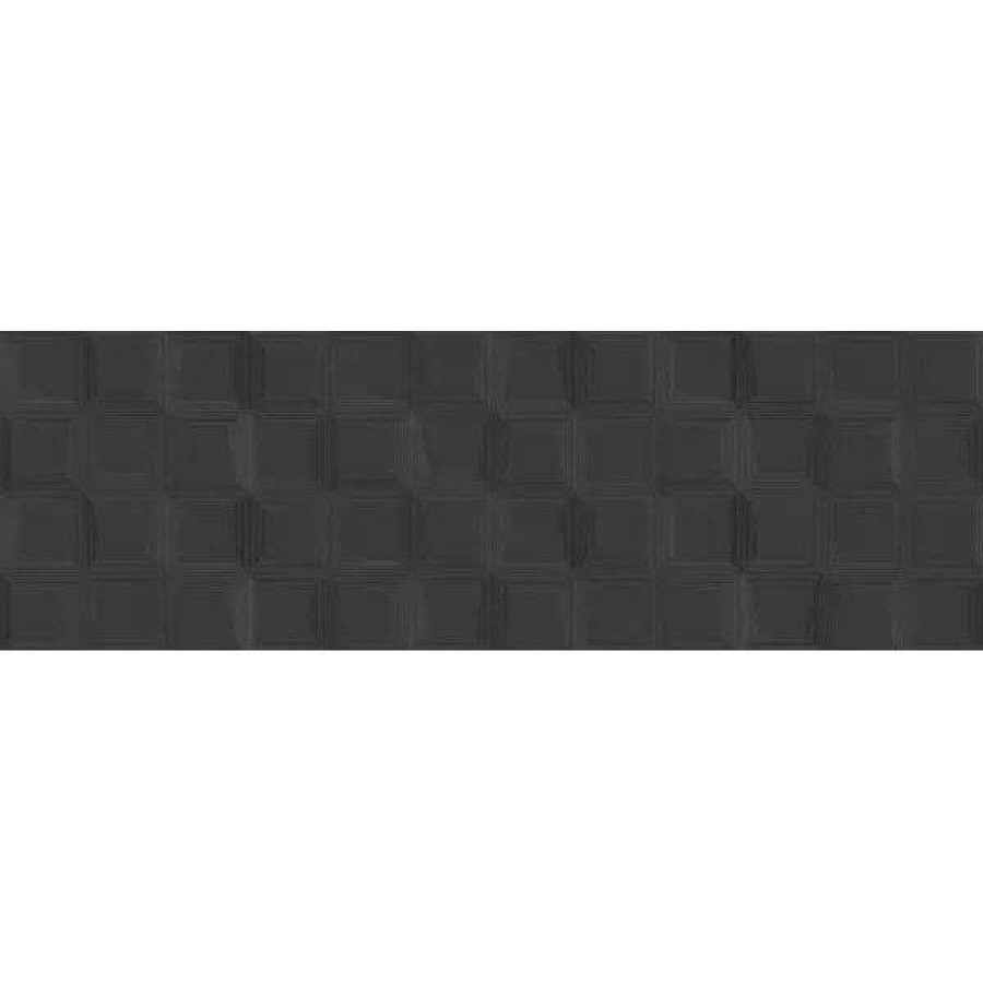 Керамическая плитка 90x30 10.6мм Brilliant HFE310 GCH310 Rev. Sector Negro глянцевая черный Saloni