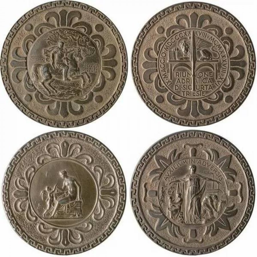 Вставка 10x10 8мм Loire Olambrilla Nummus Circle матовая коричневый Sanchis