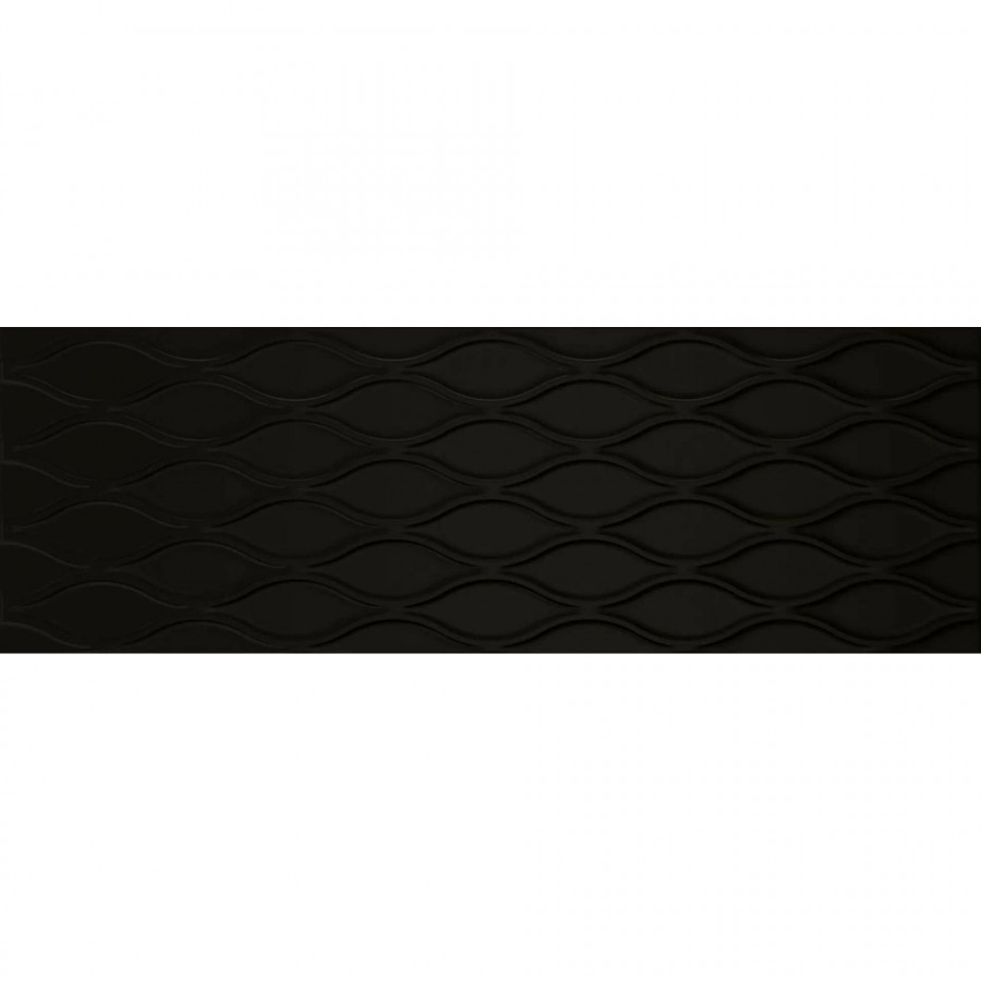 Керамическая плитка 120x40 11мм Colours Chain Black матовая черный Sanchis Home