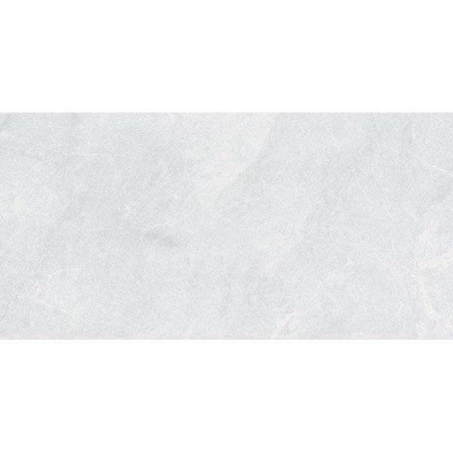 Керамогранит 120x60 5мм Slim Barcelona Bianco Matt матовая серый Staro