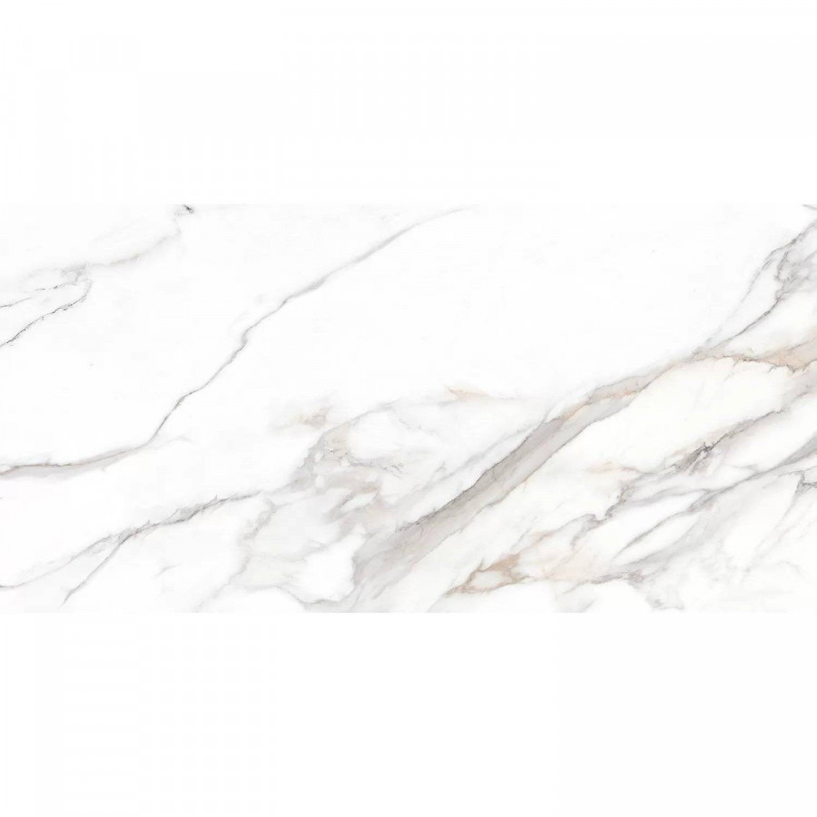 Керамогранит 120x60 9мм Palacio Sirenflow Polished глянцевая белый Staro