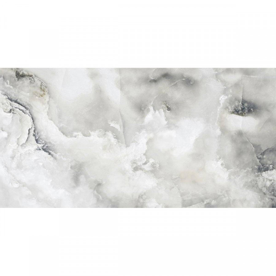 Керамогранит 120x60 9мм Palacio Nutical Light Polished полированная серый Staro