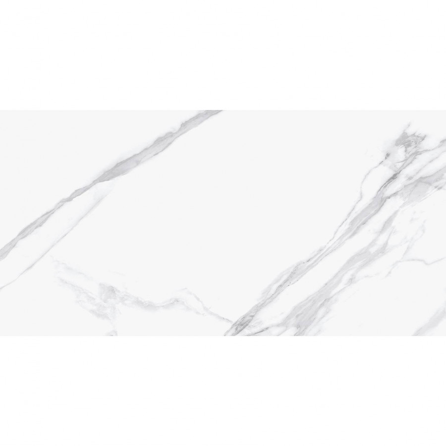 Керамогранит 120x60 9мм Silk Statuario Calipso Matt матовая белый Staro