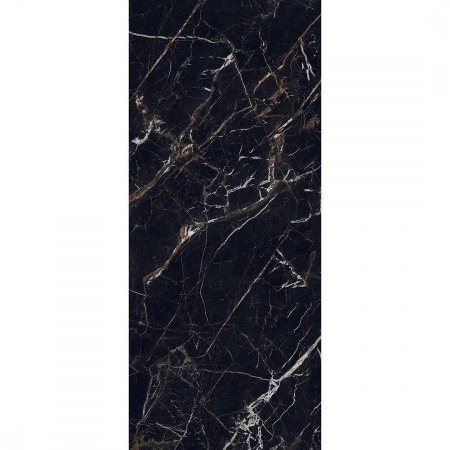 Керамогранит 280x120 6мм Slab Matt Black Bonanza Sahara Microcid матовая черный Staro