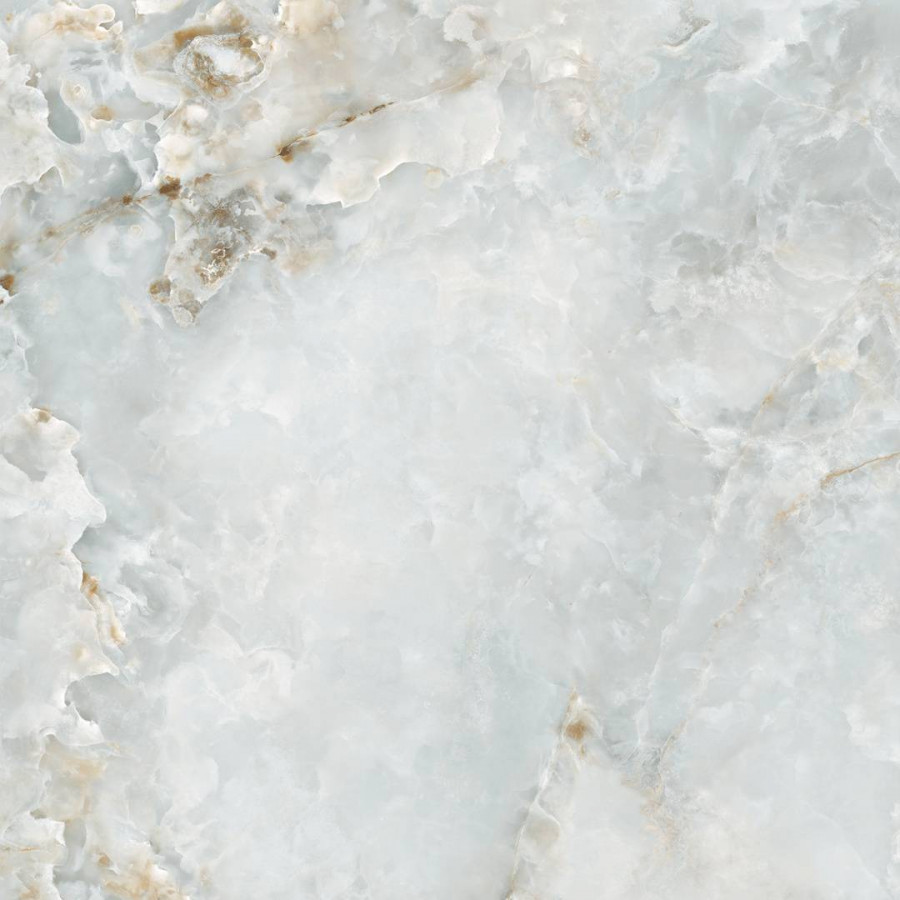 Керамогранит 120x120 9мм Slab Solano Blue Home Elegance Polished глянцевая голубой Staro