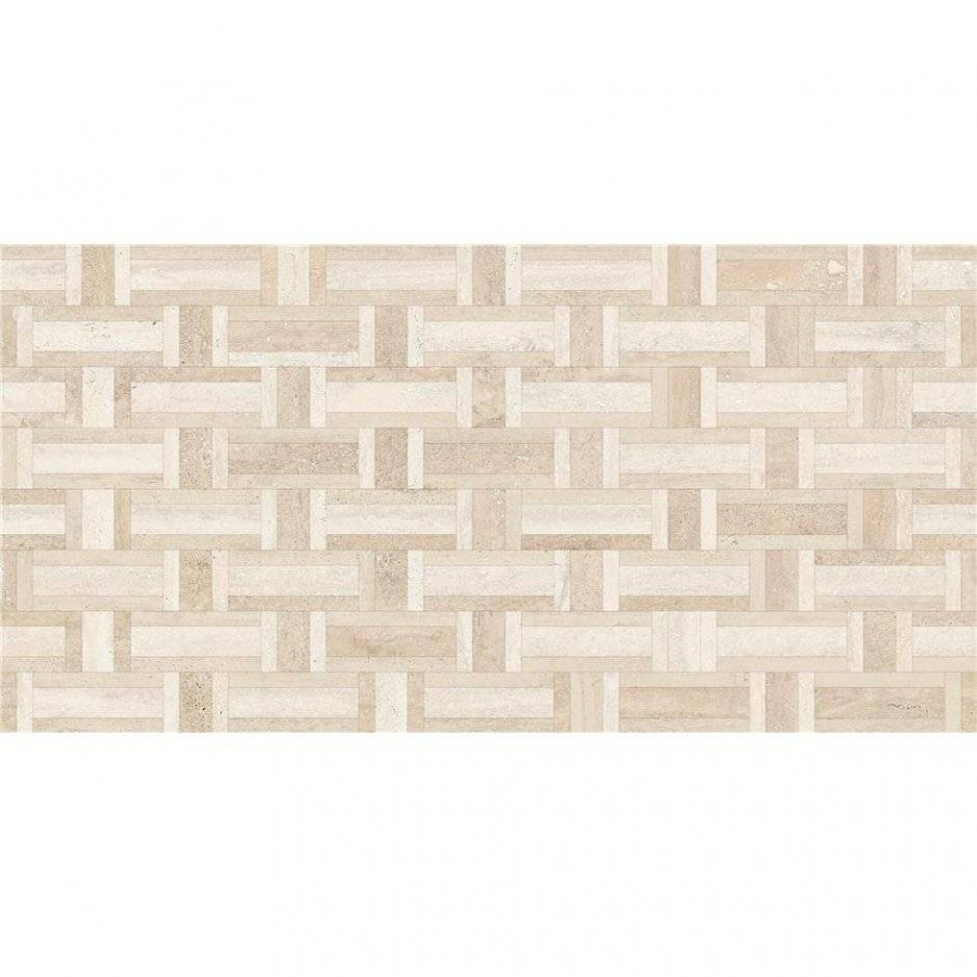 Керамогранит 120x60 9мм Sforza P.C. 3Db Decor Mt Rect. матовая бежевый STN Ceramica