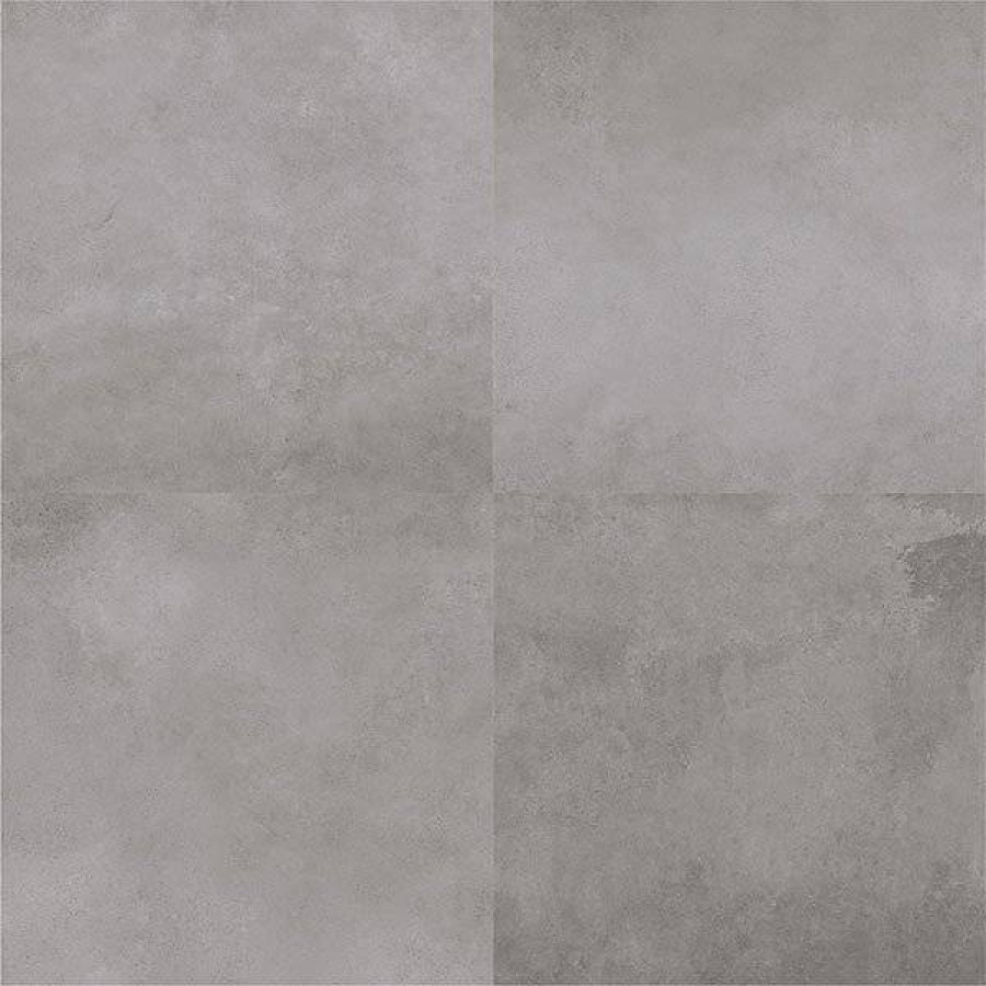 Керамогранит 60x60 9.5мм Art GR60 Graphite Rt матовая серый Supergres Ceramiche