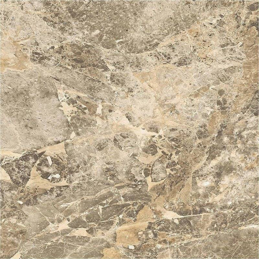 Керамогранит 60x60 9мм Purity Brecce PD6X Paradiso Lux Rt полированная коричневый Supergres Ceramiche