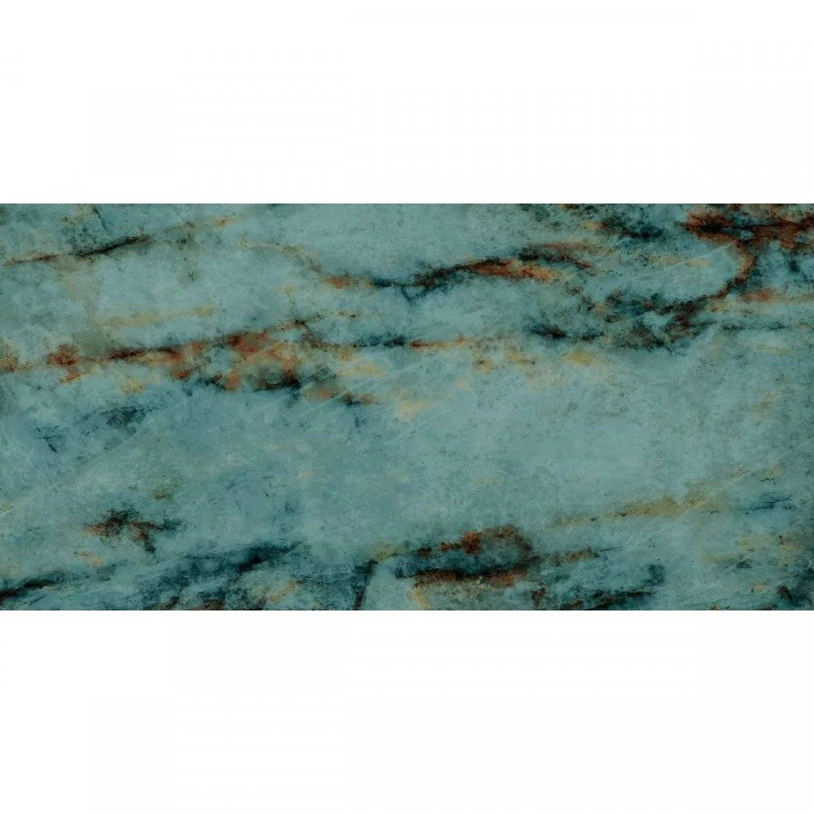 Керамогранит 120x60 9мм Patagonia 125107 Turchese Lucidato Ret глянцевая бирюзовый Tagina Ceramiche