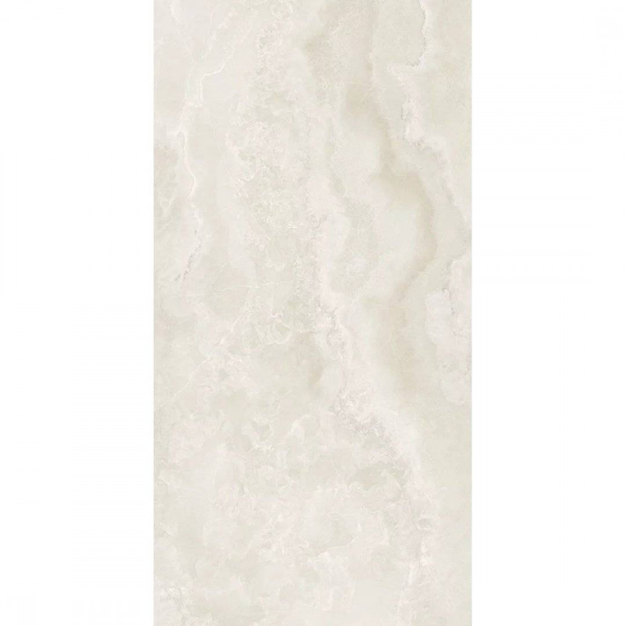 Керамогранит 120x60 9мм Onyx Diamond 148041 Bright Lucido Rett глянцевая белый Tagina Ceramiche