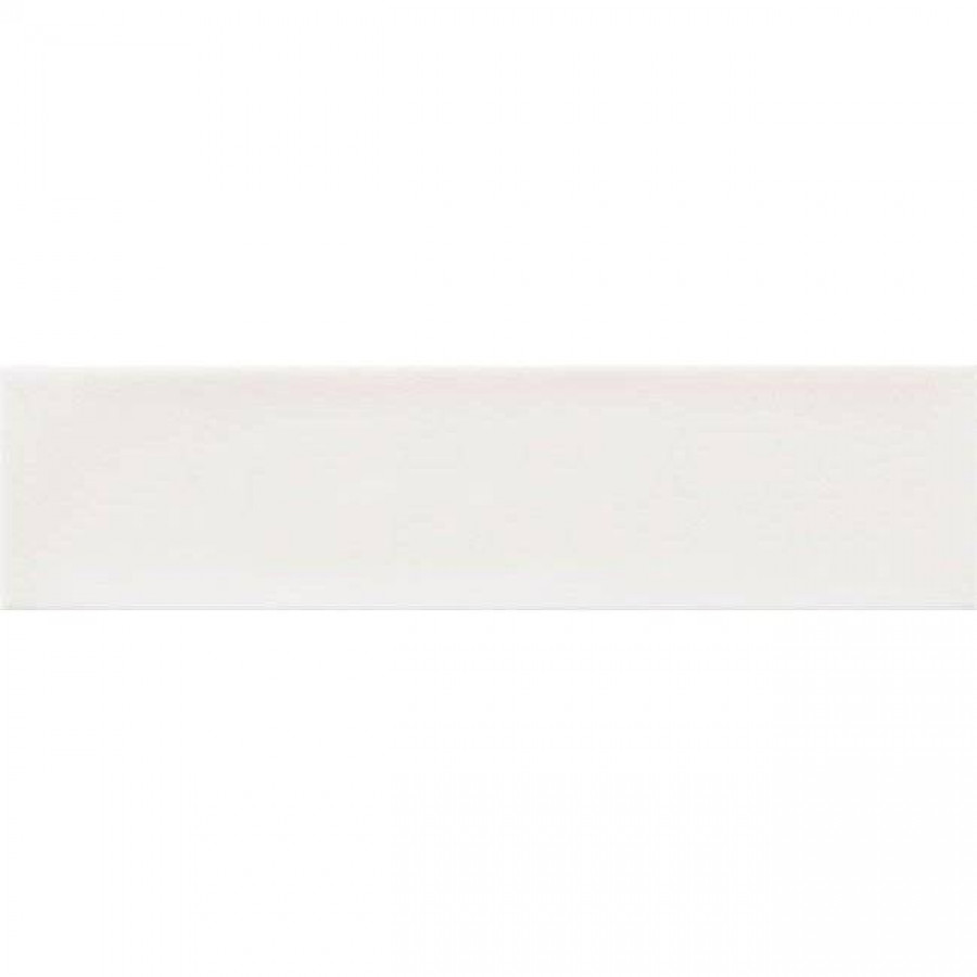 Керамическая плитка 30x8 9мм Maiolica Matt White матовая белый TAU Ceramica