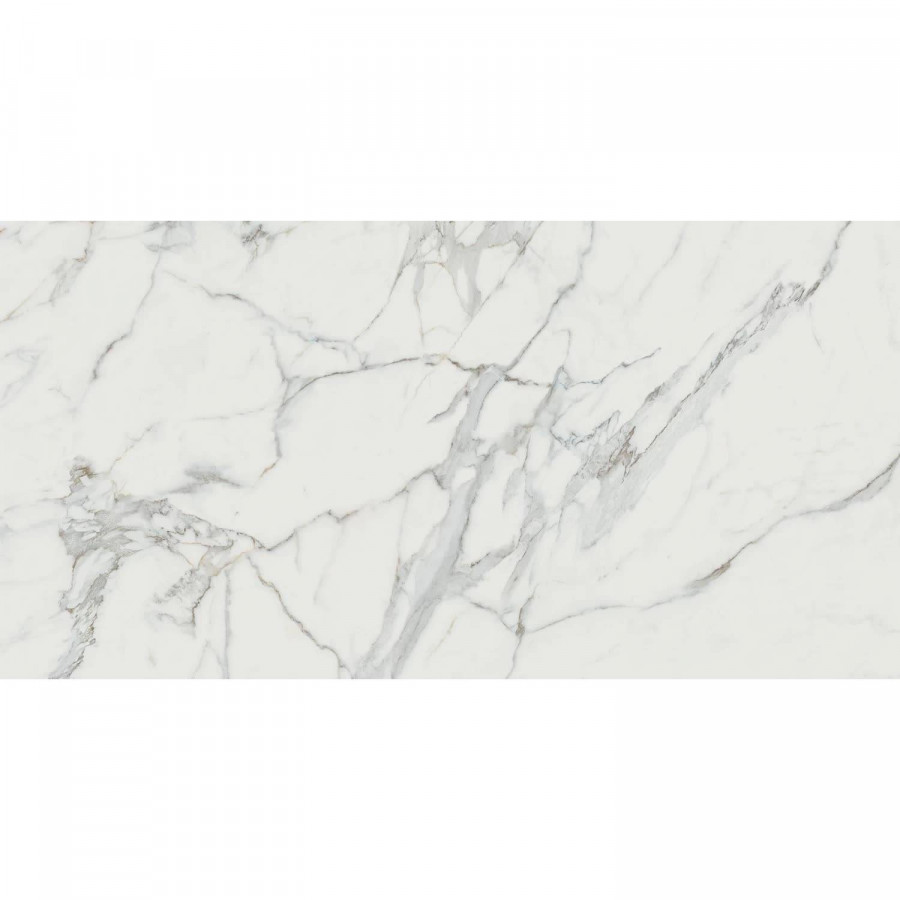 Керамогранит 150x75 9мм Marvel A6IF Calacatta Extra Lappato лаппатированная белый Atlas Concorde