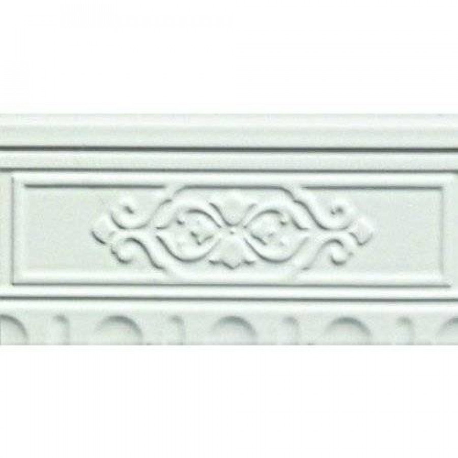 Бордюр 20x10 8мм Marvel ASDC Calacatta Terminale Lesena глянцевая белый Atlas Concorde