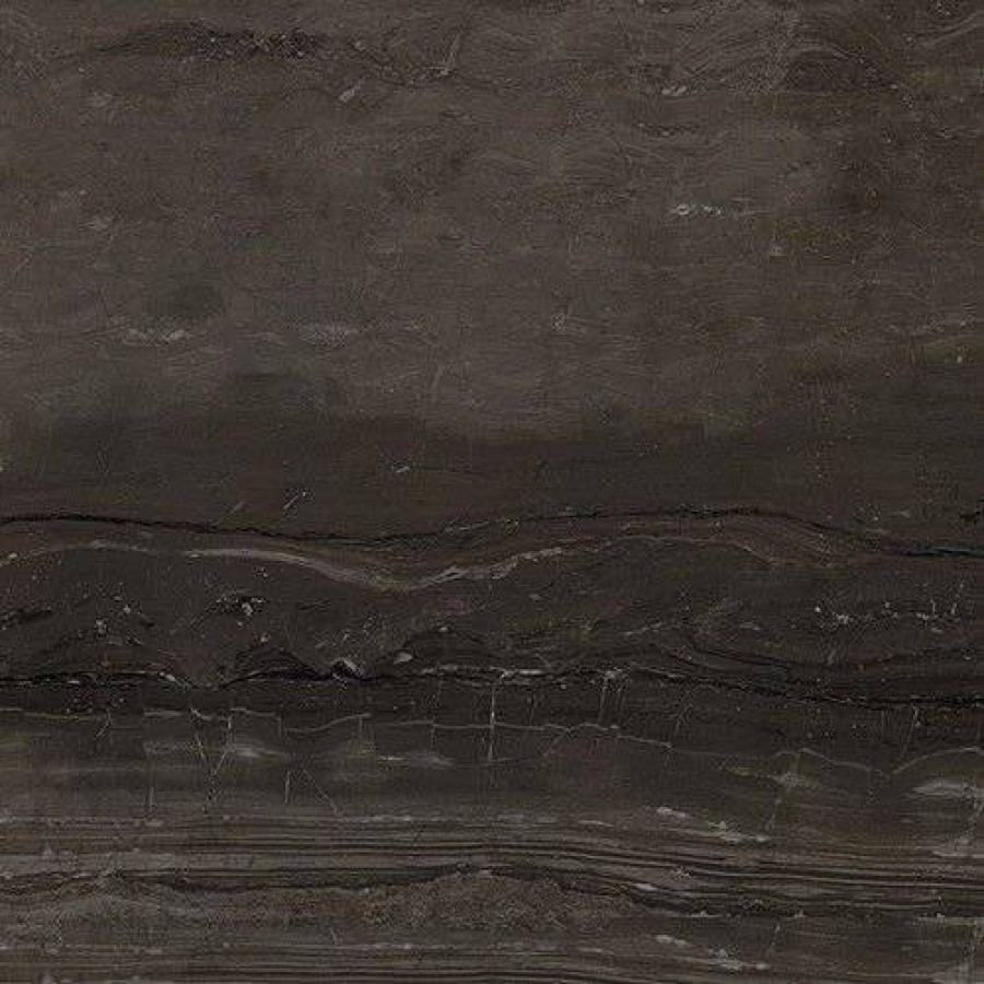 Керамогранит 60x60 8мм Marvel Edge AEN3 Absolute Brown Lappato лаппатированная черный Atlas Concorde