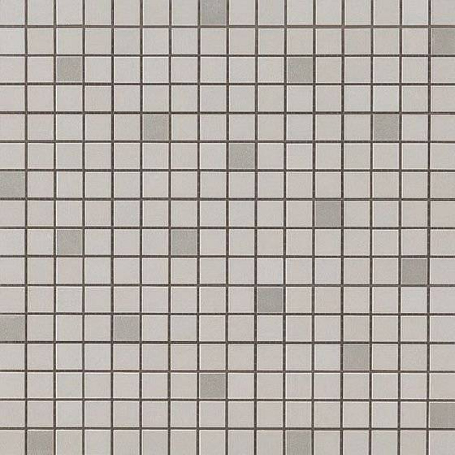 Мозаика 31x31 8.5мм Mek 9MQM Medium Mosaico Q Wall матовая серый Atlas Concorde